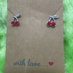 Cherry earrings